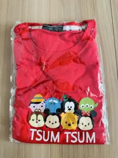 新品　未開封　未使用　赤　ディズニーTSUM TSUM Tシャツ 120