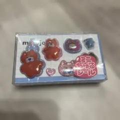 新品未使用 ミニちゅるシール 動物 立体シール mojojojo うるちゅる