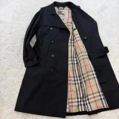 BURBERRY WESTMINSTER メガチェック トレンチコート 黒 48のサムネイル
