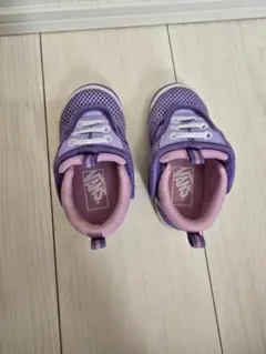 VANS 紫 メッシュスニーカー ベルクロ