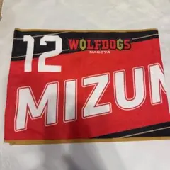 新品☆ウルフドッグス名古屋25-26 応援タオル #18 上林直澄 選手