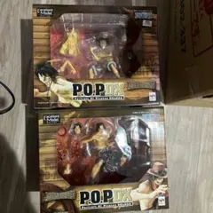 ワンピース　POP フィギュア　ルフィ　エース　2種セット
