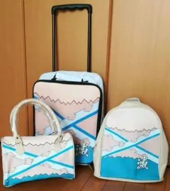 鬼滅の刃　嘴平猪之助　3点セット　リュック　トートバッグ　キャリー鬼退治シリーズ