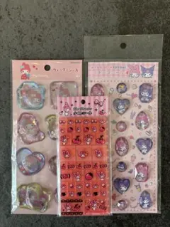 サンリオ　マイメロディ　クロミ　シール　3点セット