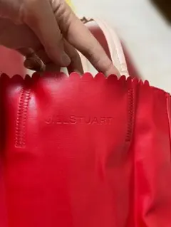 非売品、入手困難／JILL STUARTのレッドトートバッグ