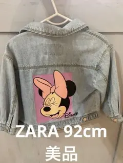 ZARA デニムジャケット ミニーマウス 18-24ヶ月