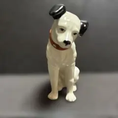 陶器製 犬の置物 ビクター犬風のサムネイル