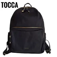 【美品】【TOCCA】LEGERE BACKPACK バックパック　ブラック