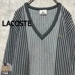 LACOSTE Vネックノースリーブセーター 36 - メルカリ