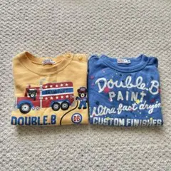 DOUBLE.B トレーナー　保育園着　ミキハウス