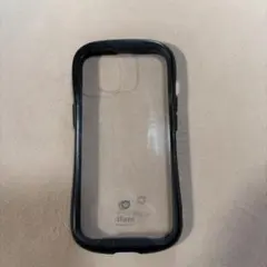 iFace iPhone14用ケース クリア・ブラック