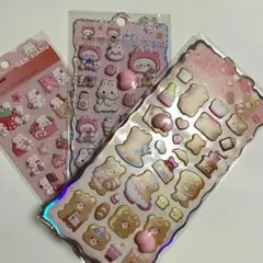 ❤️YANXIANG バブルシールセット 3枚❤️