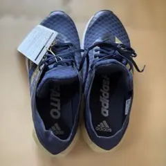 adidas Falito J ネイビー/ゴールド　24センチ　新品