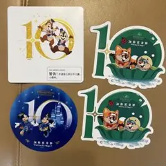 上海ディズニー　限定ステッカー　4枚セットのサムネイル