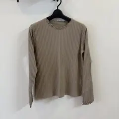 ブラウン カットソー