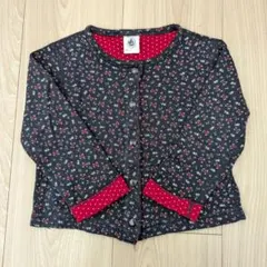Petit Bateau 花柄カーディガン 80 84 90