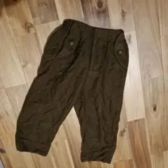 X'masセールミナペルホネン　bonbon ブラウン 110cm ロングパンツ