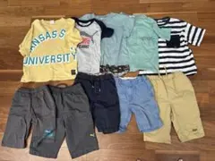子供服 Tシャツ ハーフパンツ まとめ売り