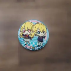 【推しの子】缶バッチ　アクア ルビー