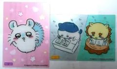 【ちいかわ】クリアカードコレクション モモンガ ハチワレ　シーサー