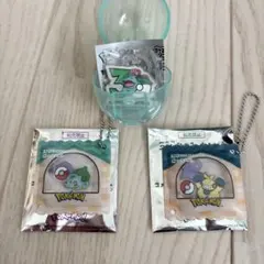 ポケモン3点まとめ　メタルチャーム　豆菓子風チャーム