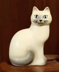 Lisa Larsonリサラーソン⿻ Mayaシリーズ 白い猫 ネコ 2つセット