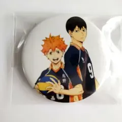 ハイキュー　DVD購入特典 缶バッジ　日向翔陽　影山飛雄