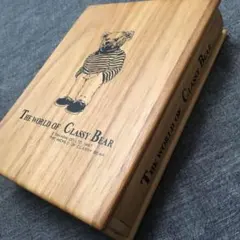 THE WORLD OF CLASSY BEAR　小物入れ　アクセサリー　木箱