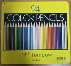 Tombow 24色 色鉛筆 CB-NQ 24C ほぼ未使用