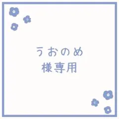 うおのめ様 リクエスト 2点 まとめ商品