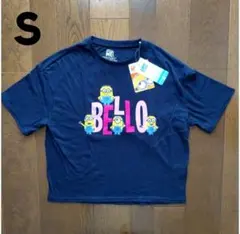 ミニオンズ 半袖Tシャツ 吸汗速乾 ネイビー Sのサムネイル