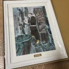 額装高精細デジタルカラー キービジュアル「緑谷出久・死柄木弔