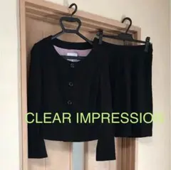 レディーススーツ☆ノーカラー☆スカートスーツ