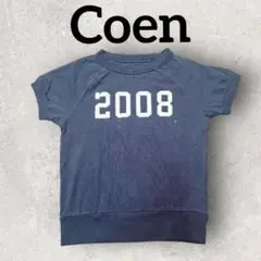 Coen キッズ 半袖Tシャツ 2008 夏服 キッズカジュアル (110) 紺