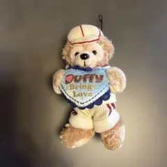 新品タグ付き❣ ダッフィー brings love ぬいぐるみバッジ ぬいば ダッフィー ぬいぐるみバッジ Duffy Brings Love - メルカリ
