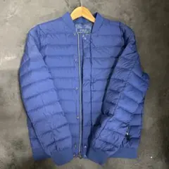 Polo Ralph Lauren キルティングボンバージャケット　y2k 青
