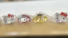 サンリオ　ファッションリング　ジュエルクリア　4個セット
