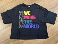 ZUMBA WE MOVE THE WORLD Tシャツ ブラックのサムネイル