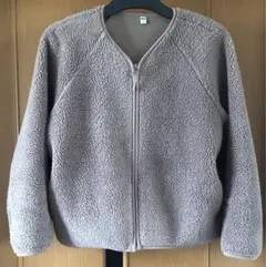 【UNIQLO】ボアフリース（L）ベージュ