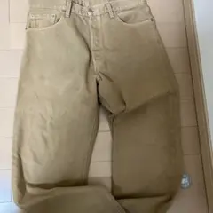 Levi's 501 ベージュデニムパンツ W36 L30
