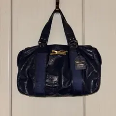 ブルマリン　Blumarine　春のかわいいツイードコート　黒ツイード 1er Arrondissement(プルミエ アロンディスモン)｜ラメツイード