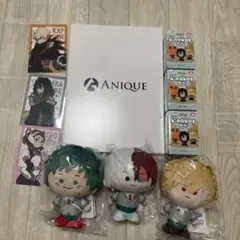ヒロアカ　もっちび　ぬいぐるみ　緑谷出久　爆豪勝己　轟焦凍　セット