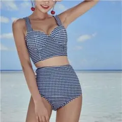ギンガムチェック　ビキニ