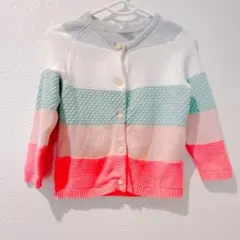 お値下げ✳︎H&M カラフルカーディガン　90cm