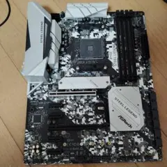 【ジャンク】ASRock B450 STEEL LEGEND マザーボードセット I bought a junk motherboard, the ASRock B450 Steel Legend, on