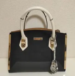 RIVER ISLAND 2way バッグ パイソン柄のサムネイル