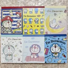ドラえもん × サンリオ メモ帳 6冊セット アイムドラえもん ミニメモ