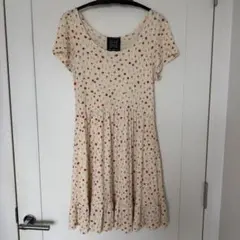 Cynthia Rowley 花柄 半袖 ひざ丈ワンピース サイズ2のサムネイル