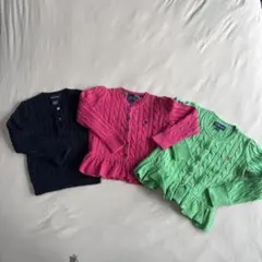 Ralph Lauren カーディガン 3点セット