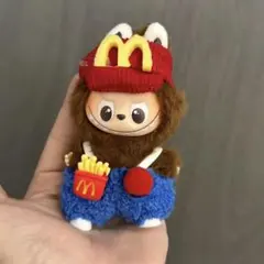 店員　青　labubuミニ用服 ラブブのぬいぐるみ 適用 着せ替え 4世代